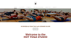 Desktop Screenshot of hotyogastudio.com